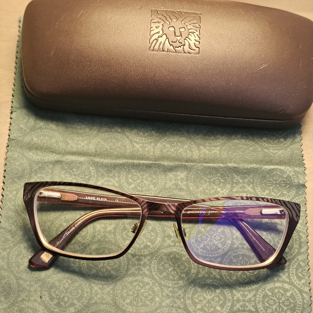 Anne Klein AK 5054 208 MOCHA EYEGLASSES WOMEN'S GLASSES, FRAME 53-17-135